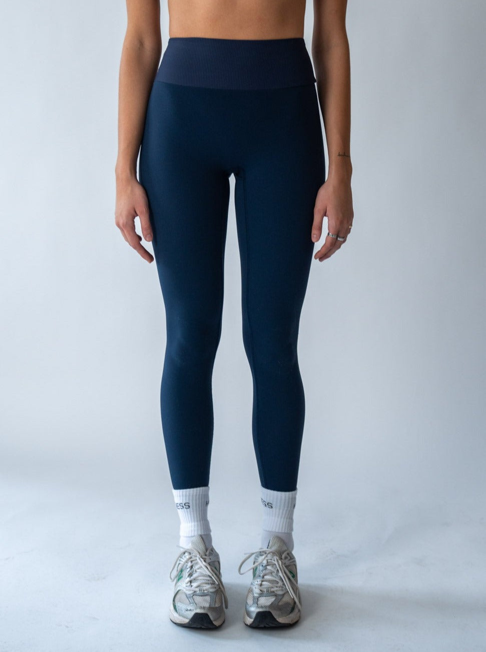 Legging Harmonie taille haute - Bleu infini
